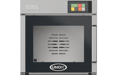 Unox XAEC-10HS-EPR 23.63" W Electric Countertop Stainless Steel Evereo CUBE Food Preserver - 240 Volts