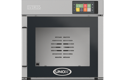 Unox XAEC-10HS-EPL 23.63" W Stainless Steel Drop Down Double Glass Door Evereo CUBE Food Preserver - 240 Volts