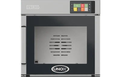 Unox XAEC-10HS-EPL 23.63" W Stainless Steel Drop Down Double Glass Door Evereo CUBE Food Preserver - 240 Volts