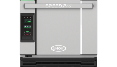 Unox XASR-03HS-EDDS 23.62" W Stackable 24 Quick Programs Touch Screen Control Panel SPEED.Pro Convection and Speed Baking Oven - 208-240 Volts