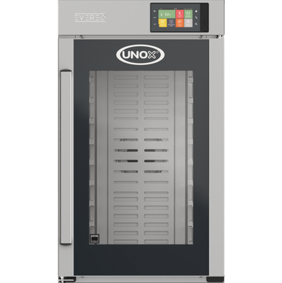 Unox XAEC-1013-EPL 21.06" W Stainless Steel Double Glass Doors Evereo 900 Food Preserver - 240 Volts
