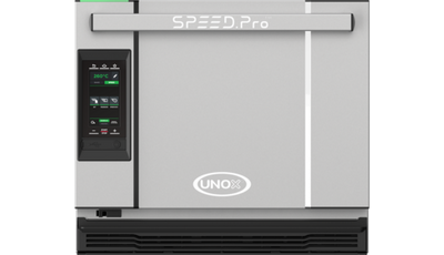 Unox XASR-03HS-SDDS 23.62" W Stackable 24 Quick Programs Touch Screen Control Panel SPEED.Pro Convection and Speed Baking Oven - 208-240 Volts
