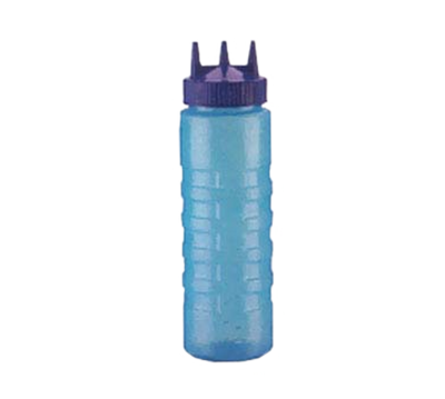 Vollrath 3324C-54 24 Oz. Translucent Purple with Purple Cap Traex Tri Tip Squeeze Bottle (12 Each Per Case)