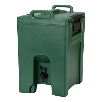 Cambro UC1000519 16.25" W x 20.5" D x 25.75" H 10.5 Gallon Insulated Plastic Kentucky Green Ultra Camtainer Beverage Carrier