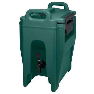 Cambro UC250519 11.75" W x 16.75" D x 19.75" H 2.75 Gallon Insulated Plastic Kentucky Green Ultra Camtainer Beverage Carrier