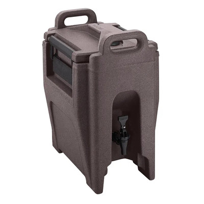 Cambro UC250194 11.75" W x 16.75" D x 19.75" H 2.75 Gallon Insulated Plastic Granite Sand Ultra Camtainer Beverage Carrier