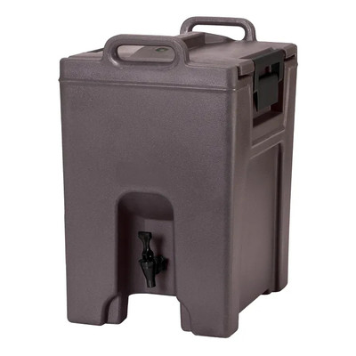 Cambro UC1000194 16.25" W x 20.5" D x 25.75" H 10.5 Gallon Insulated Plastic Granite Sand Ultra Camtainer Beverage Carrier
