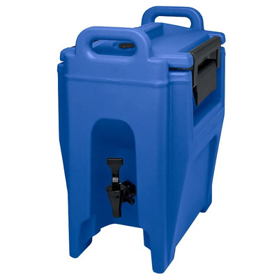 Cambro UC250186 11.75" W x 16.75" D x 19.75" H 2.75 Gallon Insulated Plastic Navy Blue Ultra Camtainer Beverage Carrier