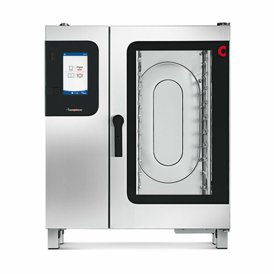 Convotherm K12 C4 ET 10.10GB-N DD 37.2" W Stainless Steel Liquid Propane Maxx Pro Combi Oven or Steamer School Package - 68,200 BTU