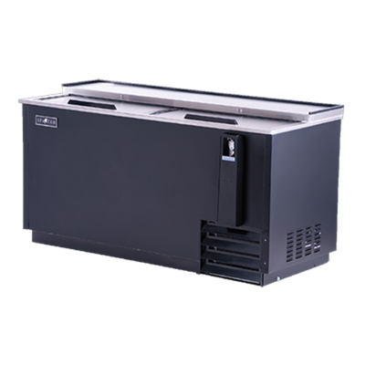 Spartan Refrigeration SBC-65 49.5" W Black Exterior Bottle Cooler -115 Volts