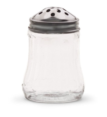 Vollrath 260 4 Oz. Polycarbonate Stainless Steel Top Dripcut Cheese Shaker