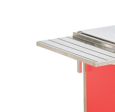 Vollrath 9882008 Stainless Steel with Tubular Countertops For Outside Corner Station Tray Slide