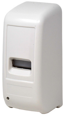 Omcan USA 46699 1000 mL. White Freestanding Touchless Hand Sanitizer Dispenser