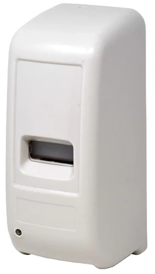 Omcan USA 46699 1000 mL. White Freestanding Touchless Hand Sanitizer Dispenser