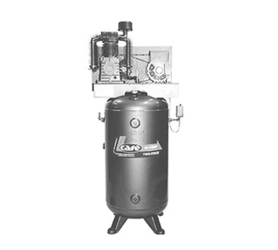 Cleveland CAS-5 80 Gal. Receiver Tank Vertical Compressed Air System - 208 Volts