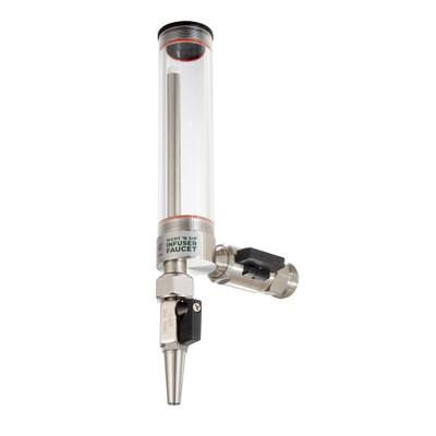 Krowne KR-SNS Stainless Steel Polished MasterTap Sight 'N Sip Dispensing Faucet