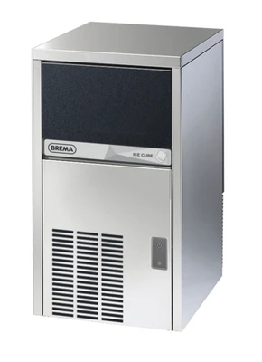 Eurodib USA CB249AHCAWS Brema 79 Lbs. Stainless Steel Air-Cooled Undercounter Ice Maker with Bin - 115 Volts