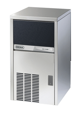 Eurodib USA CB249AHCAWS Brema 79 Lbs. Stainless Steel Air-Cooled Undercounter Ice Maker with Bin - 115 Volts