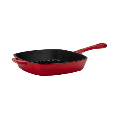 Bon Chef 5113 17.75" L x 10.25" W x 2.25" H Cast Iron Rectangle Grill Pan