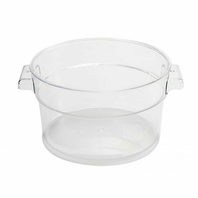 Omcan USA 80178 12 Qt. Clear Polycarbonate Round Food Storage Container