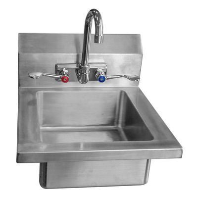 Atosa USA, Inc. MRS-HS-14 14” W Stainless Steel Wall Mount MixRite Hand Sink