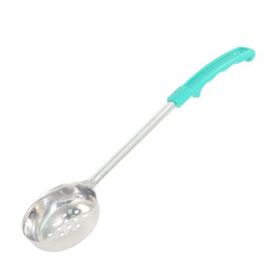 CAC China SPCP-4GN 4 Oz. Green Handle Stainless Steel Perforated Portion Controller (72 Each Per Case)