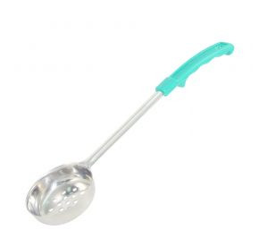 CAC China SPCP-4GN 4 Oz. Green Handle Stainless Steel Perforated Portion Controller (72 Each Per Case)