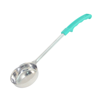 CAC China SPCT-4GN 4 Oz. Green Handle Stainless Steel Solid Portion Controller (72 Each Per Case)