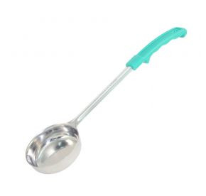 CAC China SPCT-4GN 4 Oz. Green Handle Stainless Steel Solid Portion Controller (72 Each Per Case)
