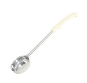 CAC China SPCT-3IV 3 Oz. Ivory Handle Stainless Steel Solid Portion Controller (72 Each Per Case)