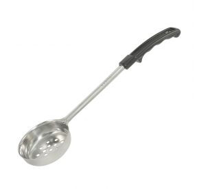 CAC China SPCP-3K 3 Oz. Black Handle Stainless Steel Perforated Portion Controller (72 Each Per Case)