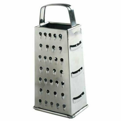 Omcan USA 80736 Stainless Steel Tapered Box Grater