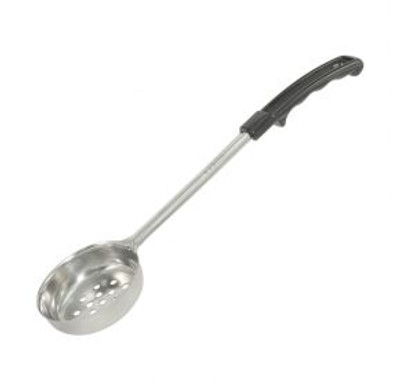 CAC China SPCP-6K 6 Oz. Black Handle Stainless Steel Perforated Portion Controller (72 Each Per Case)