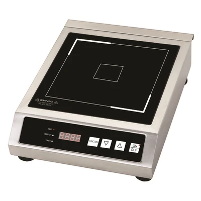 Nemco GS1680 12.88" W Stainless Steel Countertop Induction Range - 120 Volts