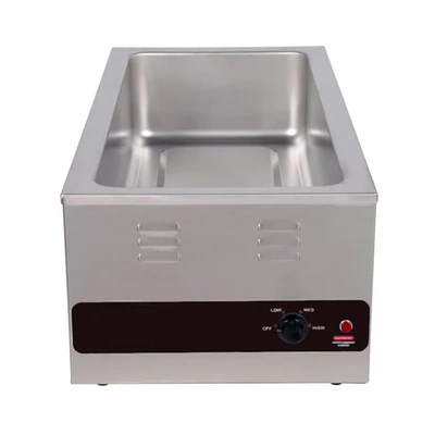 Nemco GS1665 13" W Stainless Steel Manual Cooker or Warmer - 120 Volts