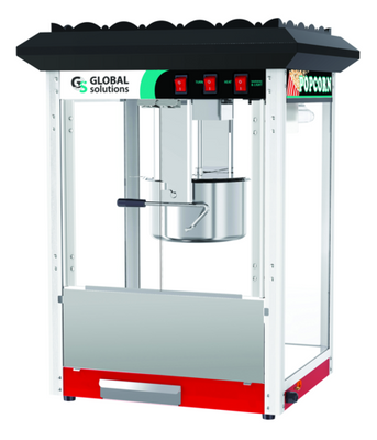 Nemco GS1736 12 Oz. Stainless Steel Counter Model Popcorn Popper - 120 Volts