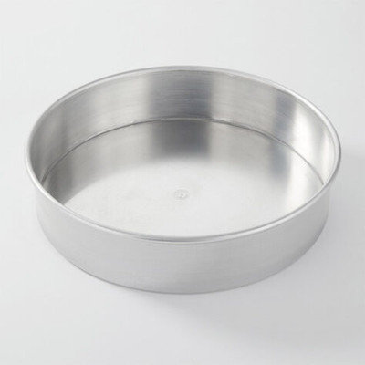 American Metalcraft 3813 13" W x 3" H Aluminum Round Cake Pan