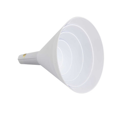 TableCraft Products 5 5-Piece White Plastic Funnel Set
