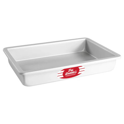 Fat Daddio's POB-7112 85.33 Oz. 16 Gauge Aluminum Sheet Cake Pan with Solid Bottom