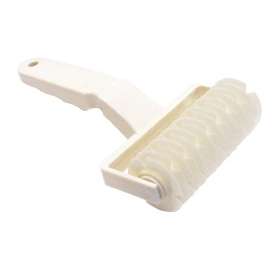Omcan USA 80646 Plastic Pie Roller Docker with Handle