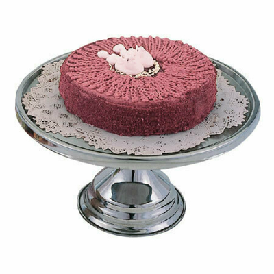 Omcan USA 80804 13" Stainless Steel Cake Stand