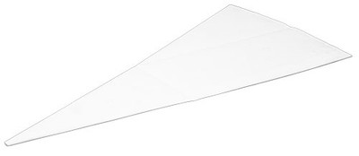 Omcan USA 48891 12" Plastic Coating with Cotton Reusable Pastry Bag