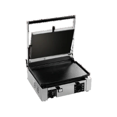 Univex PPRESS1.5F 13.98" x 10.04" Cooking Surface With Manual Controls Electric Single Countertop Panini Press - 120V