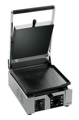 Univex PPRESS1RF 9.8" x 10" Cooking Surface With Manual Controls Electric Single Countertop Panini Press - 120V