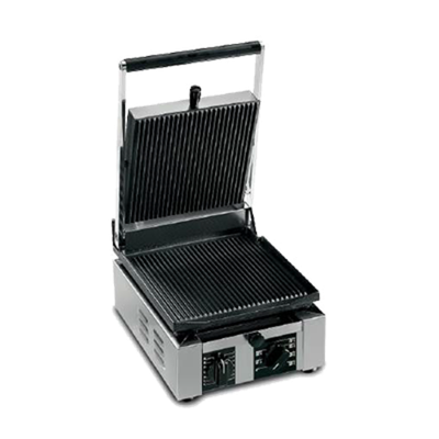 Univex PPRESS1F 9.8" x 10" Cooking Surface With Manual Controls Electric Single Countertop Panini Press - 120V