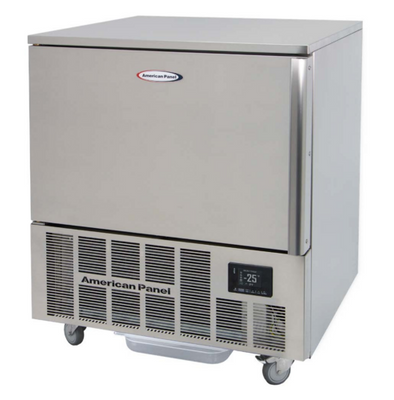 American Panel AP5BCF45-2-P 29.5"W 50 Lbs. Solid State Electronic Control Panel Manual Defrost Stainless Steel HURRiCHiLL Blast Chiller or Shock Freezer - 208 Volts