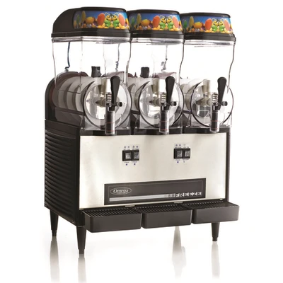 Omega OFS30 Triple 3 Gal. Clear Polycarbonate Container Omega Granita Machine - 980 Watts