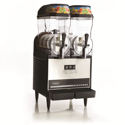 Omega OFS20 Double 3 Gal. Clear Polycarbonate Container Granita Machine - 710 Watts