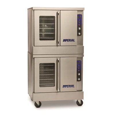 Imperial PCVG-2 38" W Stainless Steel 1 Deck Liquid Propane Convection Oven - 140,000 BTU