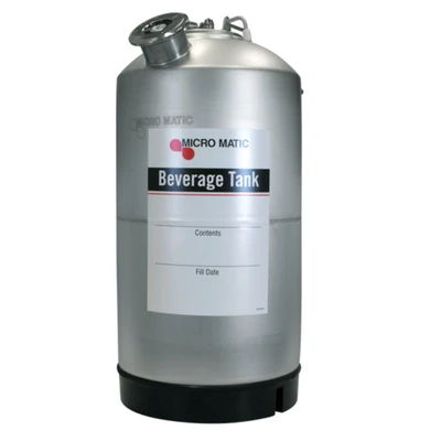 Micro Matic B-18-2 18 Liters Stainless Steel Beverage Container
